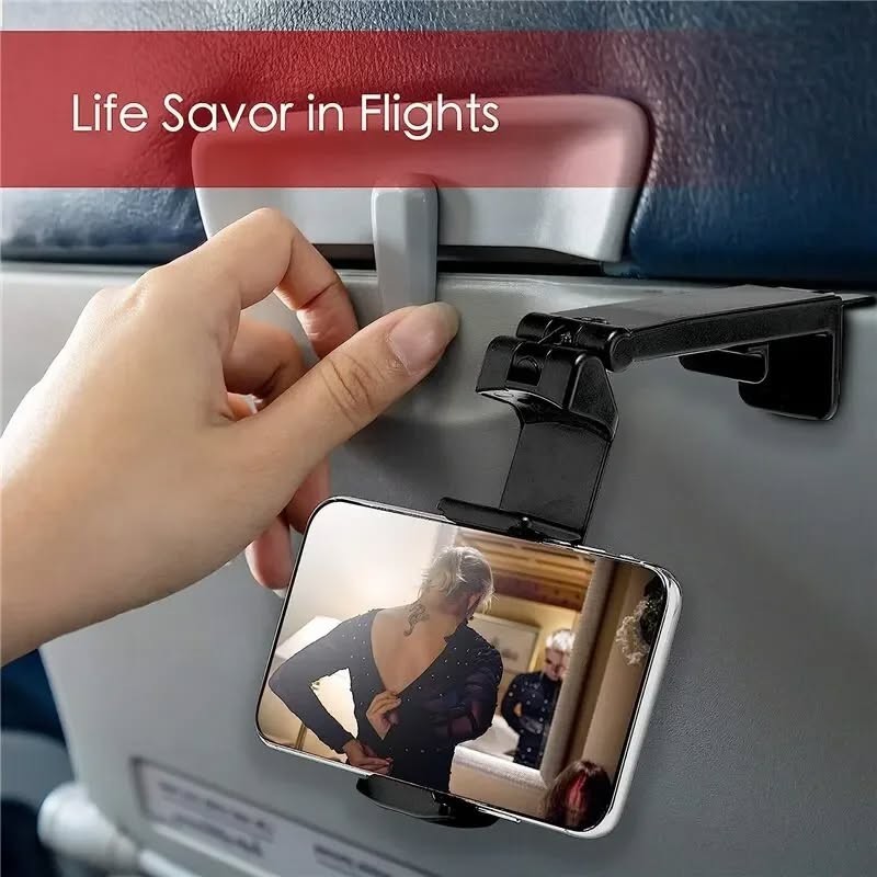 Phone holder for plane