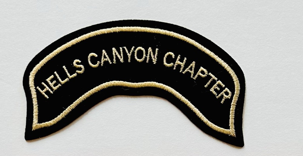 HOG Harley Davidson Owners Group Hells Canyon Chapter Patch Motorcycle