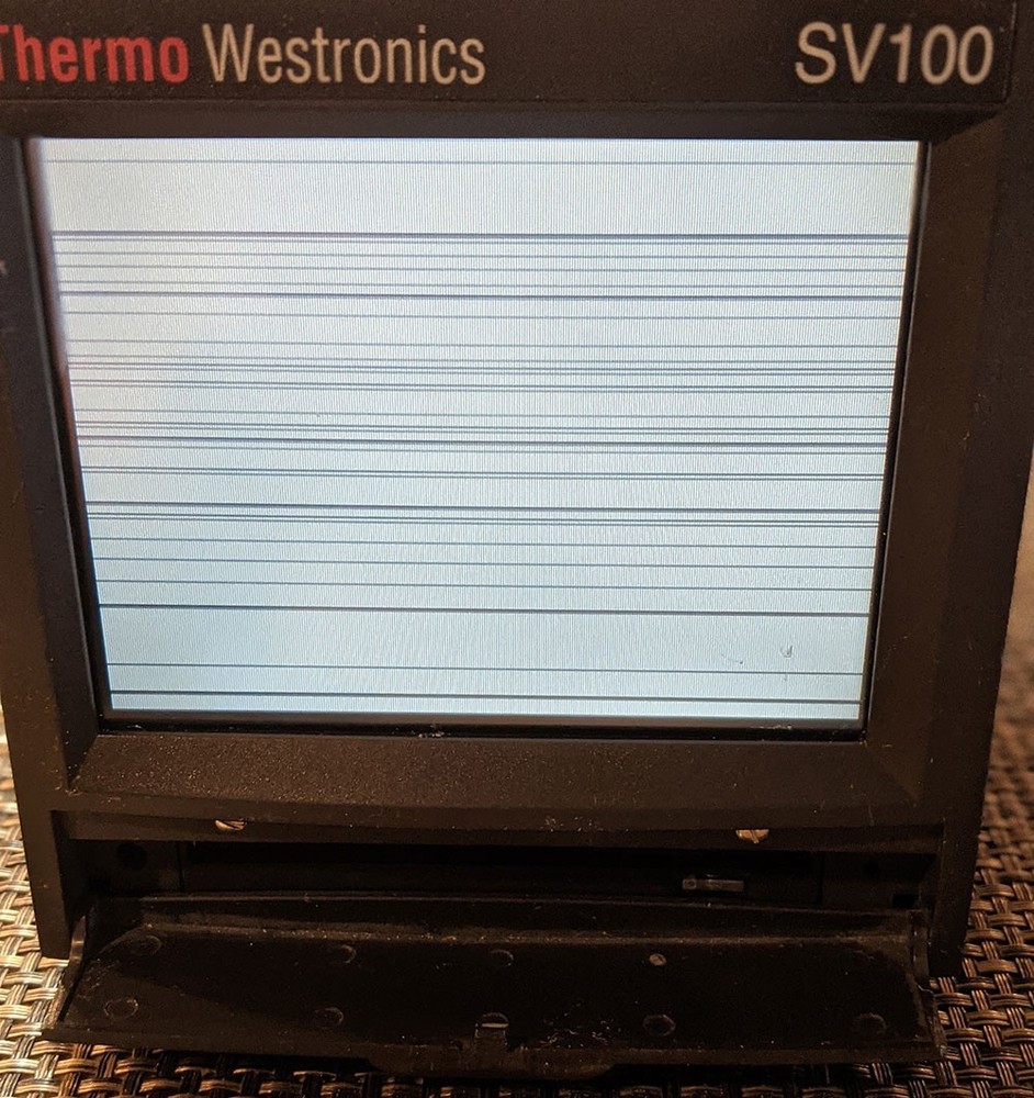 Thermo-Westronics SV100 Video Data Recorder With Power Cable