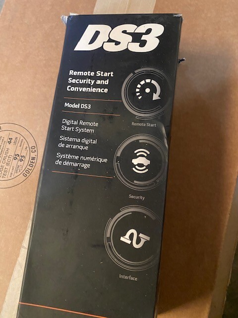 DS3 REMOTE START SYSTEM TELEMATICS MODULE W/ HARNESS & TEMP SENSOR DEI SECURITY