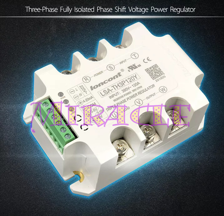 1PC NEW Three-phase AC voltage regulating module solid state relay 380V 15~200A