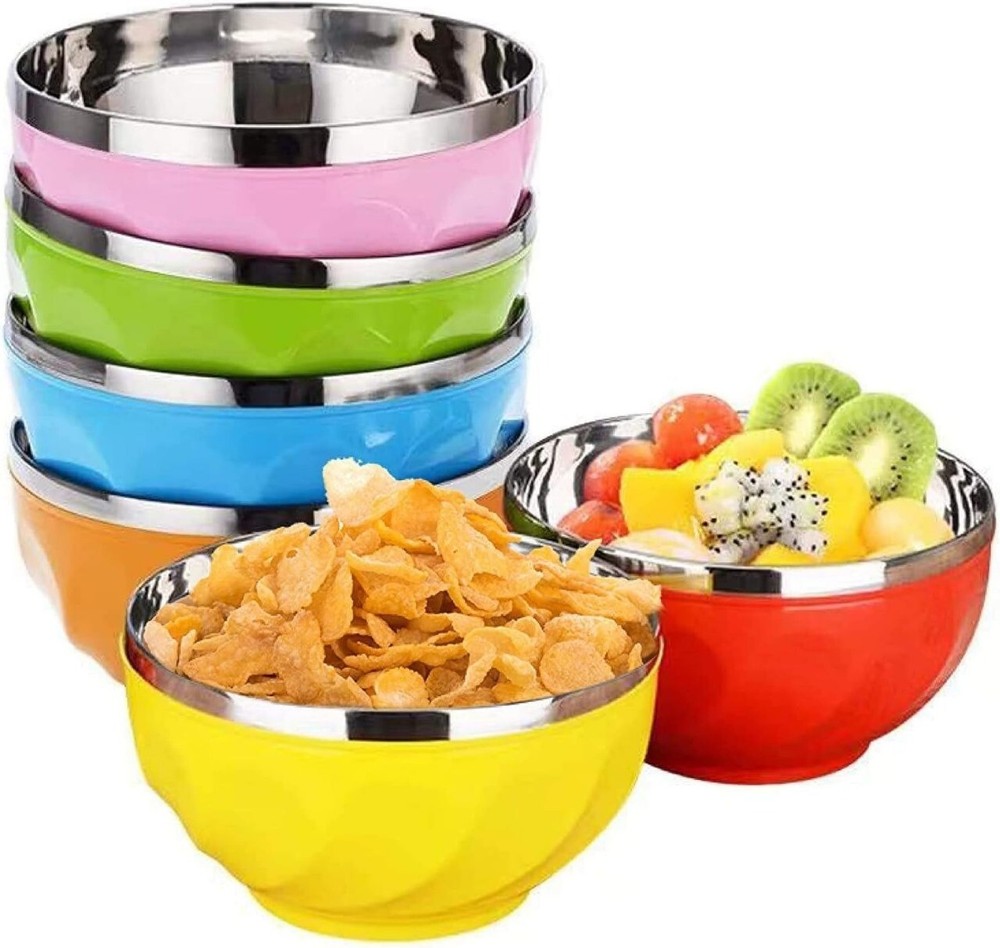 Camping Silverware Lightweight set & Fun Timepass Bowls Multi Pack