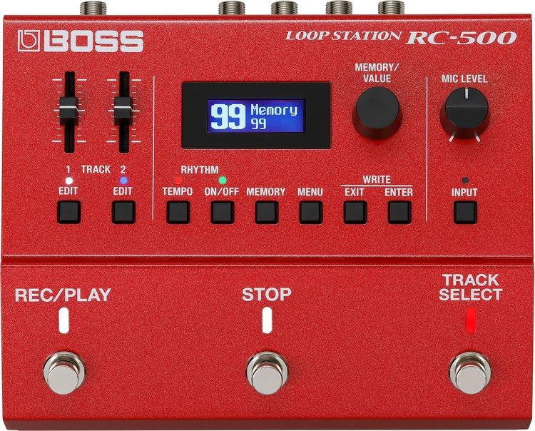 Boss RC-500 Loop Station Compact Phrase Recorder Pedal