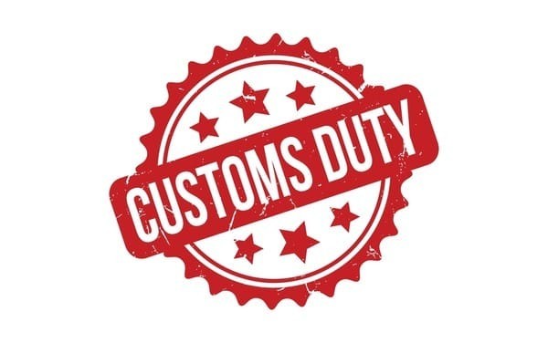 CUSTOM DUTY END TERRIF CHARGES