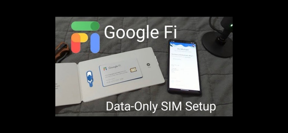 Google Fi Wireless Data-Only Sim Card Overnighted Service