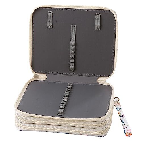 Portable Colored Side Case 72 White + Flower