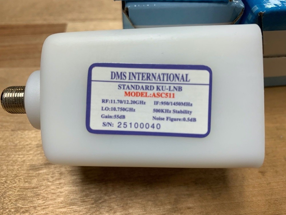 DMS International  ASC511 standard  KU-LNB digital ready 