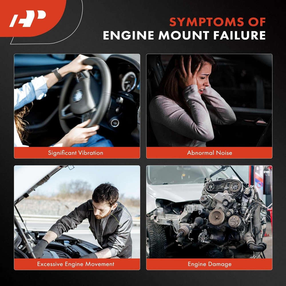 Front Right Engine Motor Mount for Spark 2013-2015 1.2L