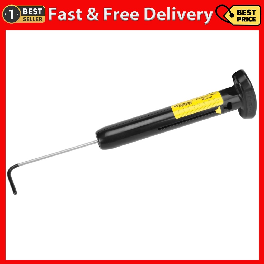 Wheeler Manual Trigger Pull Scale with 8oz to 8lb Value Range for Gunsmithing...
