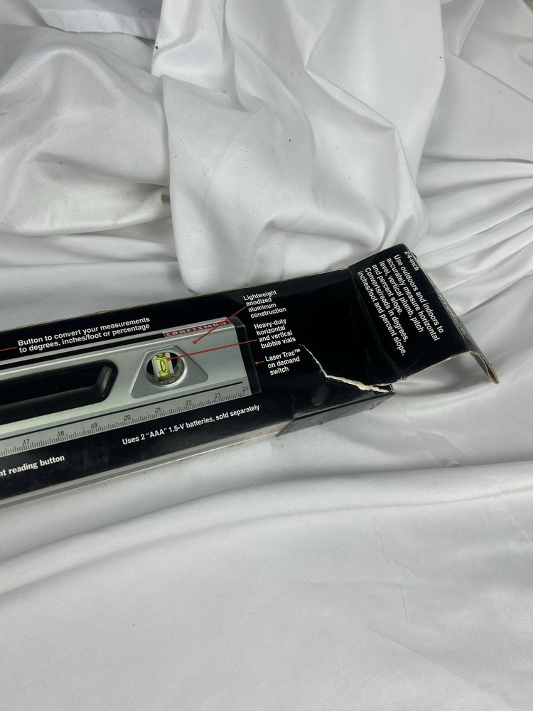 Craftsman NOS Digital Multi-function 24” Level,9-48293 Laser Trac