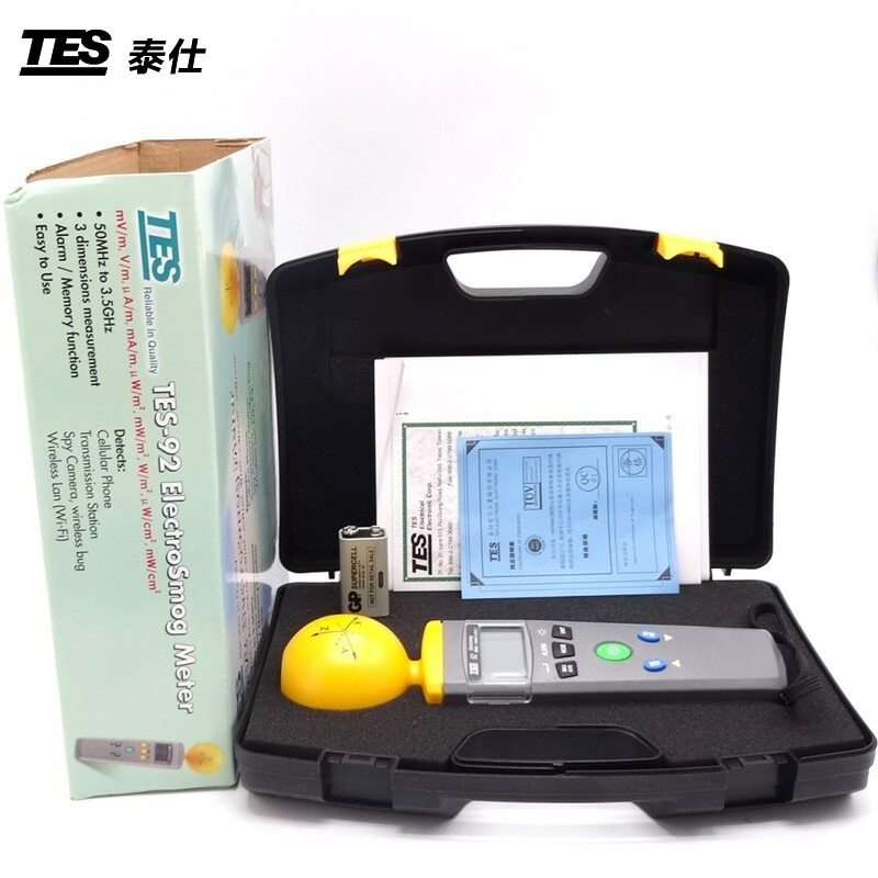 EMF Meter Triaxial Data Logger The electromagnetic radiation detector