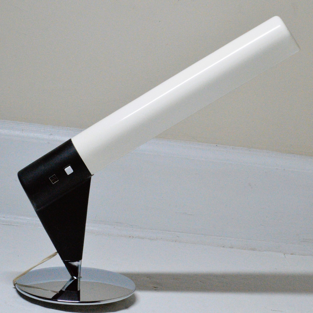 Panasonic Fluorescent Fixed Angle Rotating Fs-4911e Space Age Atomic Desk Lamp
