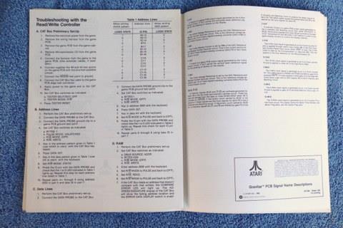 ATARI Schematic Supplement for GRAVITAR Operators Manual SP-206