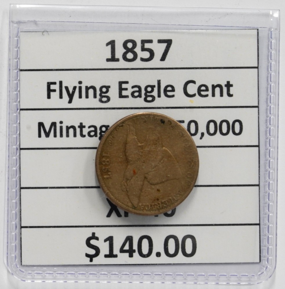 1857 Flying Eagle Penny