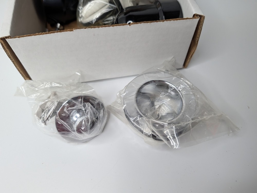 AB A62024 1/2" Plastic Push-Pull Drain Chrome, ABS Plastic