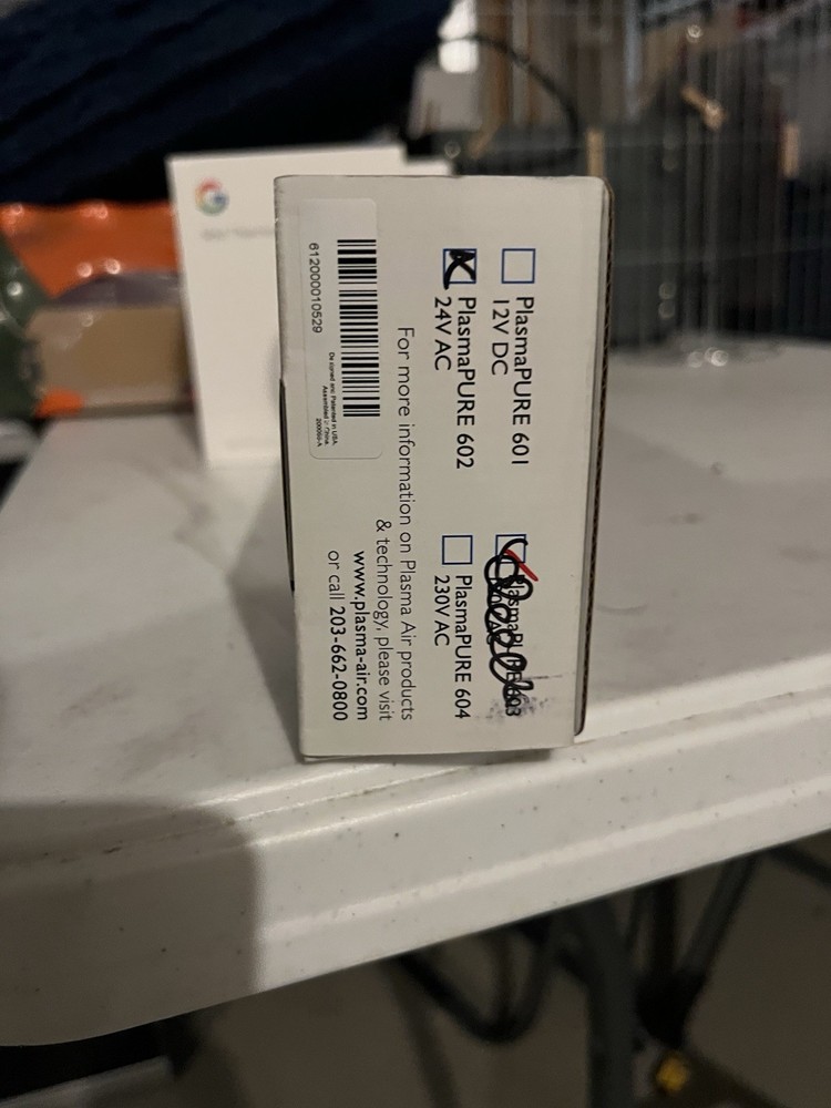 Plasma Pure Home Air Purification System