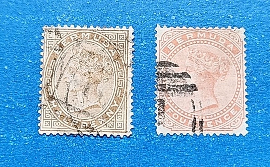 Bermuda Stamps, Scott 16-17 Used
