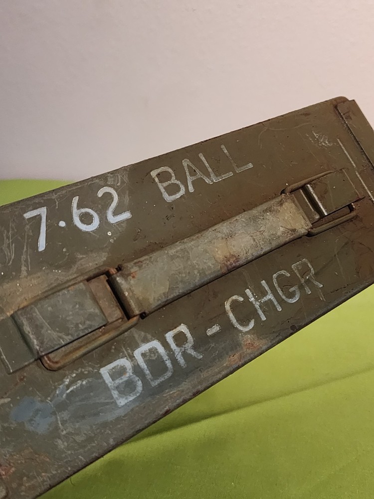 Vintage Military Ammo Box
