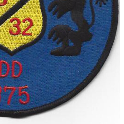 DD-875 USS Henry W Tucker Patch