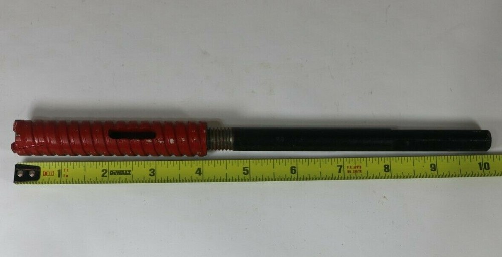 Vintage Unused Cyclo-Core Carbide Masonry Bit, NOS. 3/4" Core Bit.