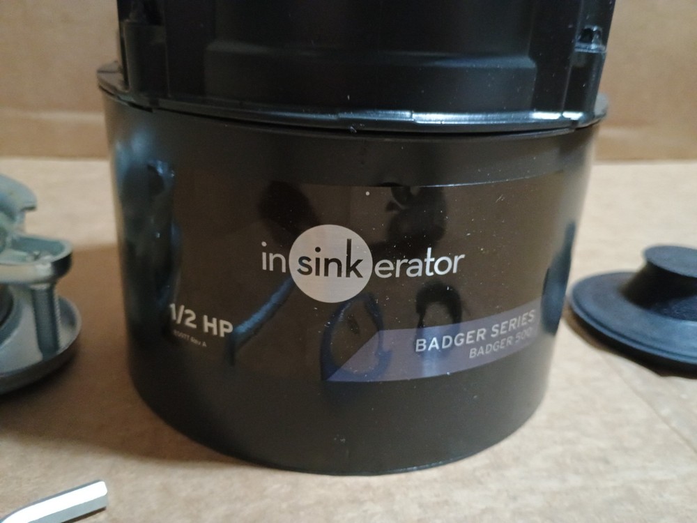 InSinkErator Badger 500 Standard Series 1/2 HP Continuous Feed Garbage Disposal