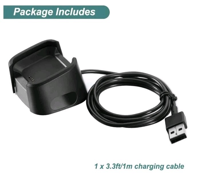 USB Replacement Charging Dock Station Cable Cord Charger for Fitbit 1 St