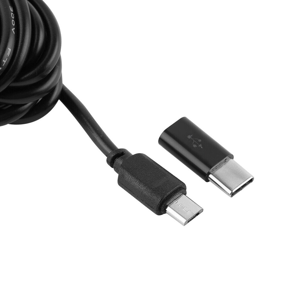 Solar Panel Micro USB C Power CCTV Camera Security Cam Battery Charger Outdoor