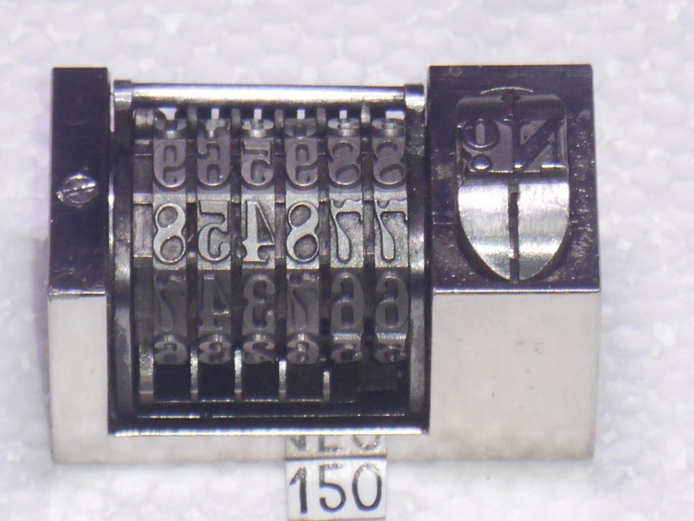 SUPER SPEED  |  letterpress Reverse numbering machine | 150