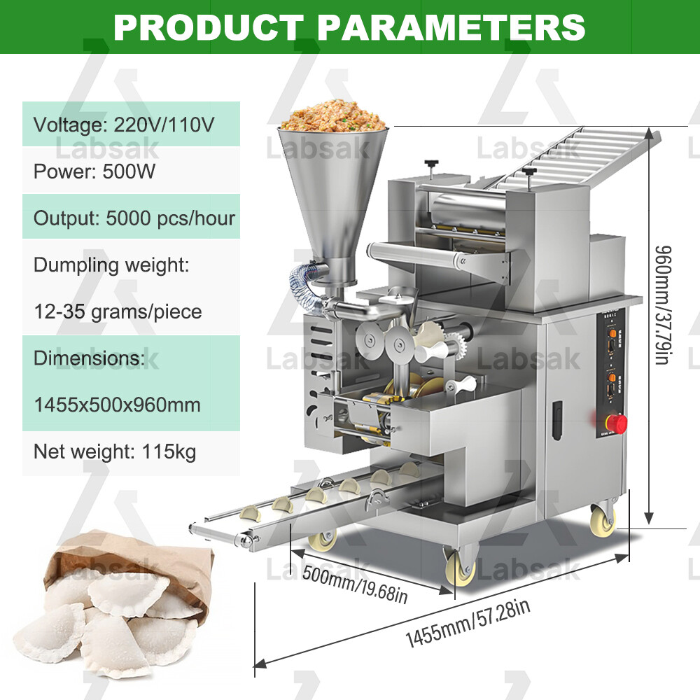 Automatic Big Size Empanada Machine Large Handmade Dumpling Samosa Making Machin