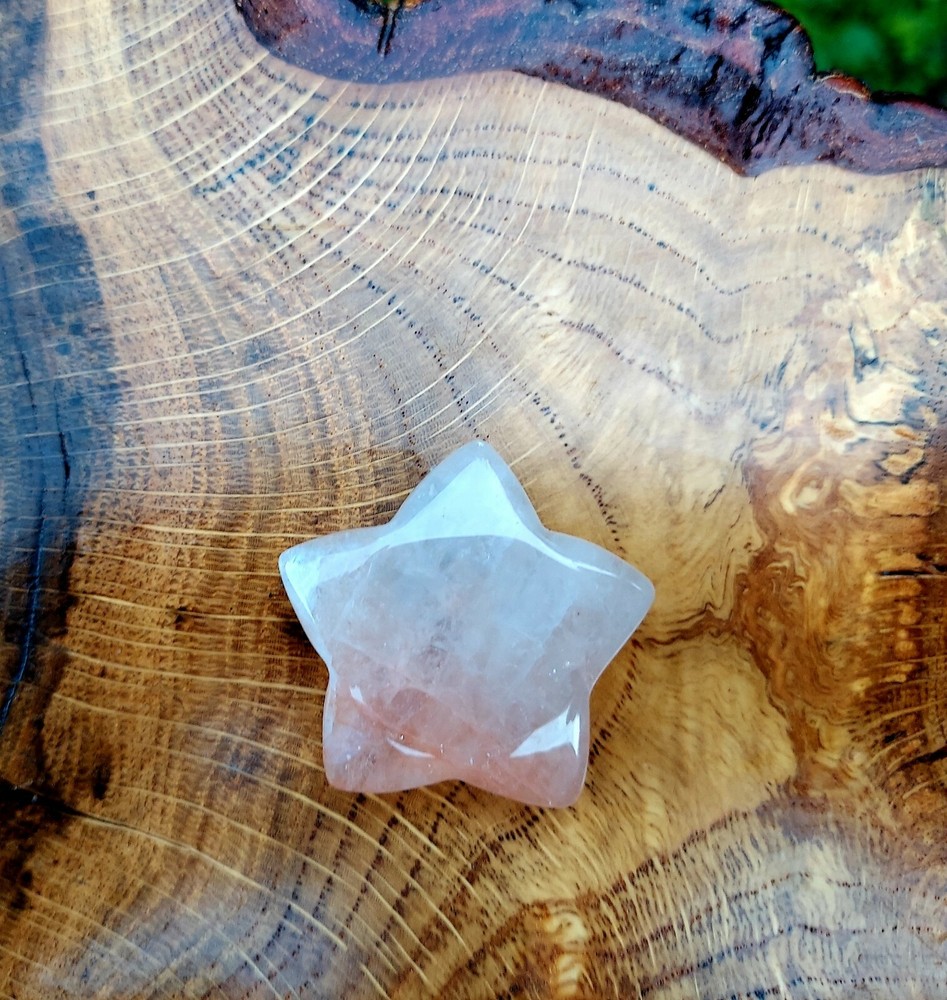 Rose quartz Star Stone
