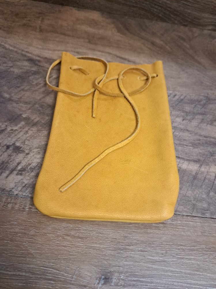 Vtg. Leather Muzzleloader Roundball Bag