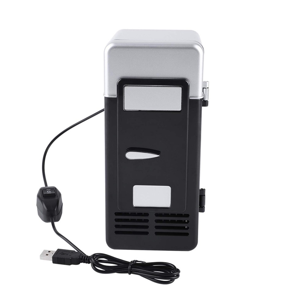 LED Mini USB Refrigerator, Portable USB Refrigerator, Drinks & Beverage Cans ...