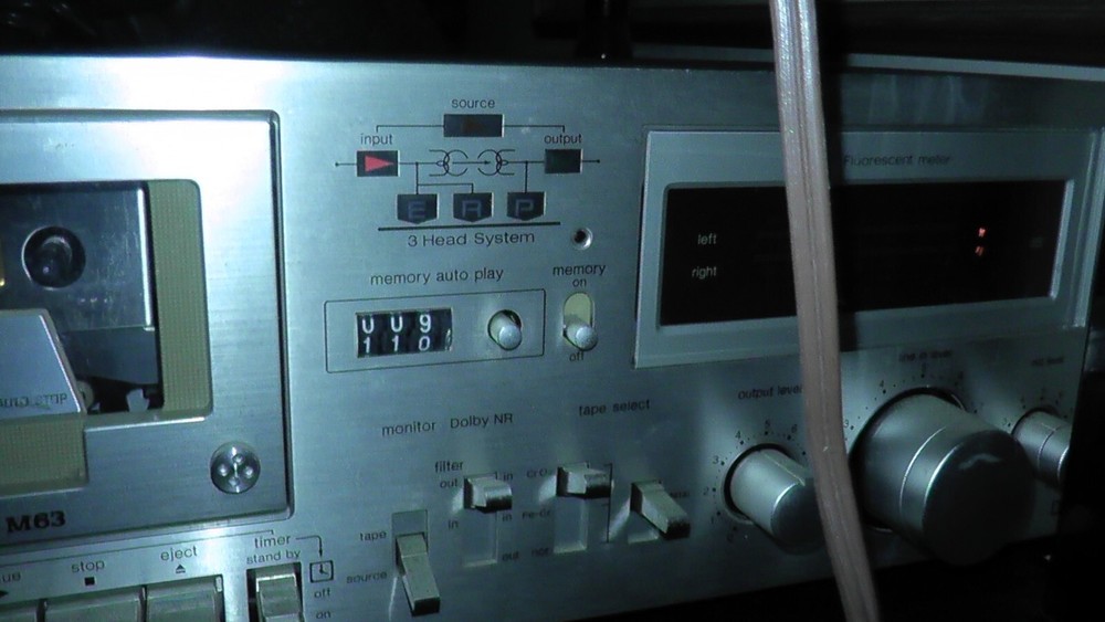 Technics RS-M63 3 Head Stereo Cassette Tape Deck