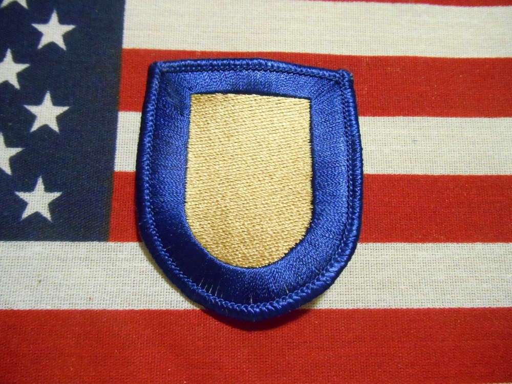 53RD QUARTERMASTER AIRBORNE BERET FLASH PATCH