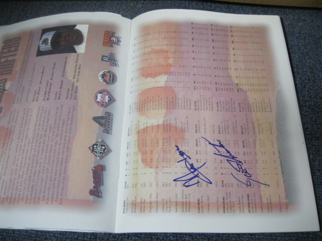 1997 Arizona Diamondbacks Fall League Autographed Program 20 Sig PSA Pre Cert