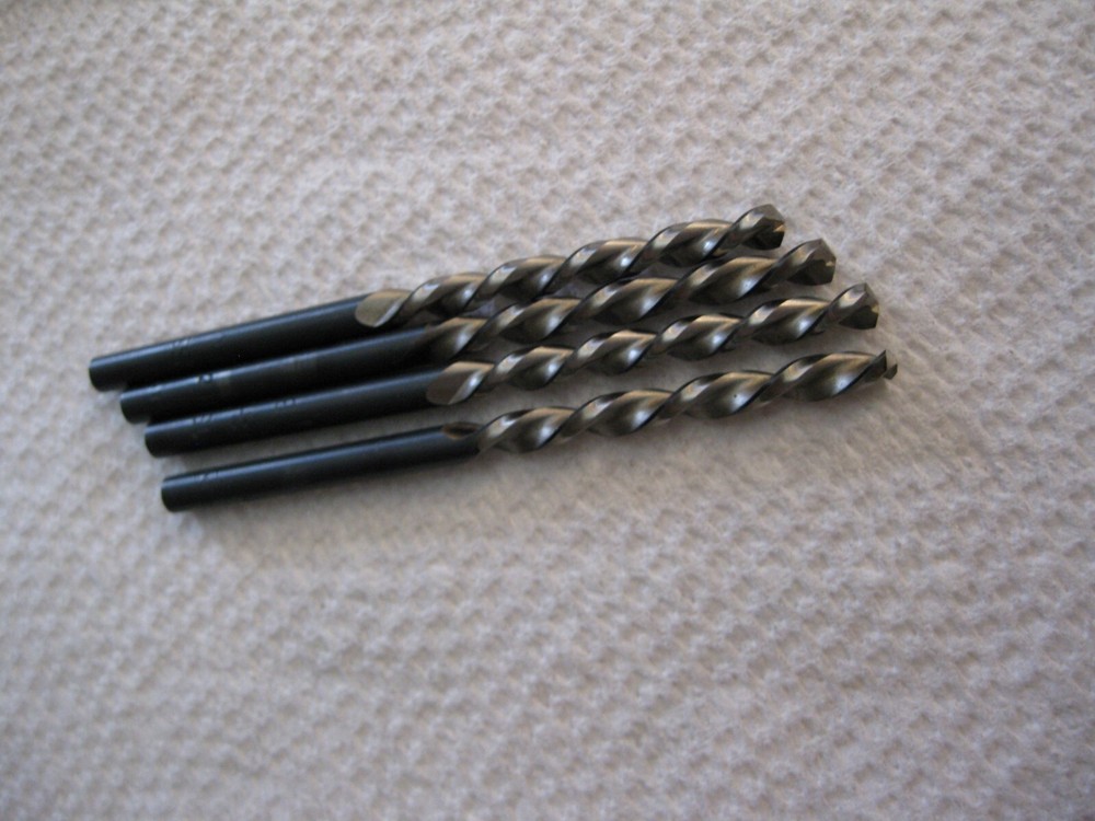 #19 Left Hand Parabolic Drill HS Guhring 4pc lot