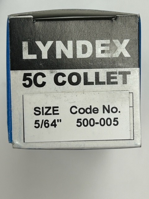 5/64" 5C ROUND COLLET LYNDEX 500-005