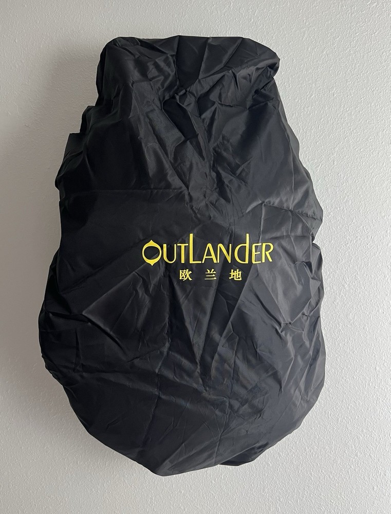 Outlander Extreme 80 Hiking Backpack Red Gray Reflective