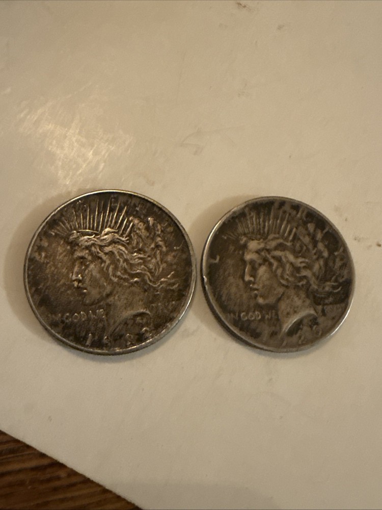 1922,1926 peace dollars