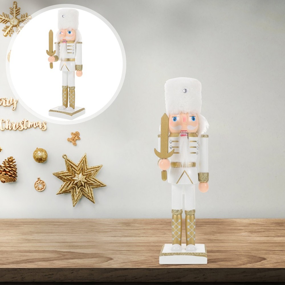 Nutcracker Figures Statue Decorative Nutcrackers Festive Collectible