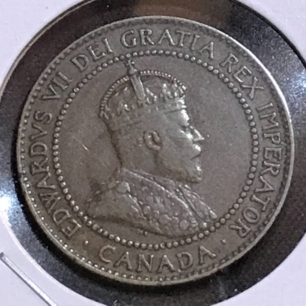 Canada Large Cent KM 8 XF 1910