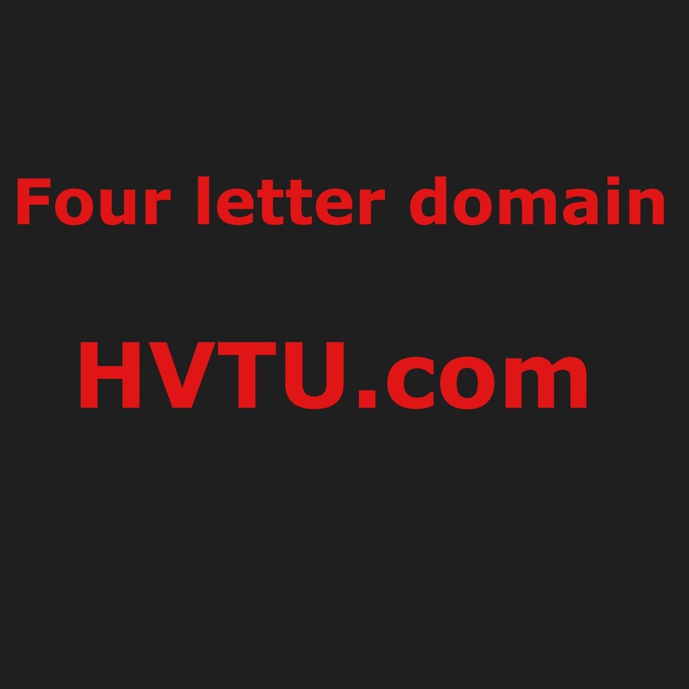 4 letter domain name HVTU Dot Com LLLL.com