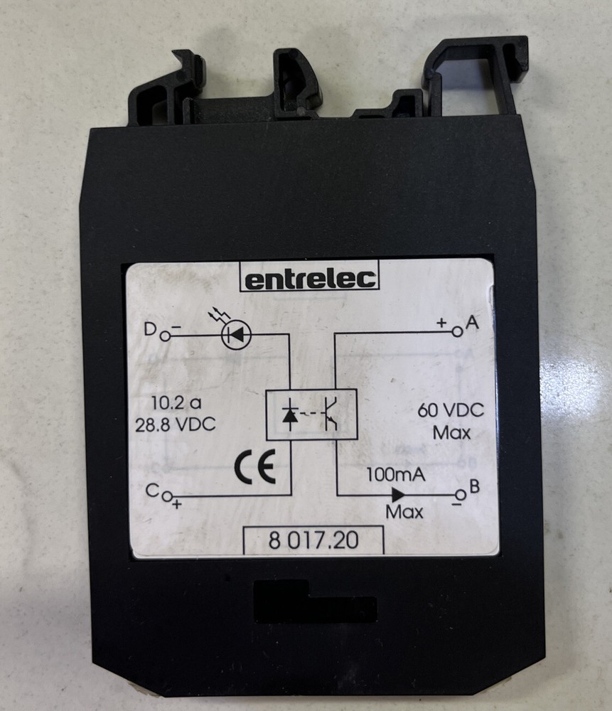 ENTRELEC 8 017.20 SOLID STATE RELAYS
