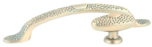 2" Hammered Knob Antique Copper