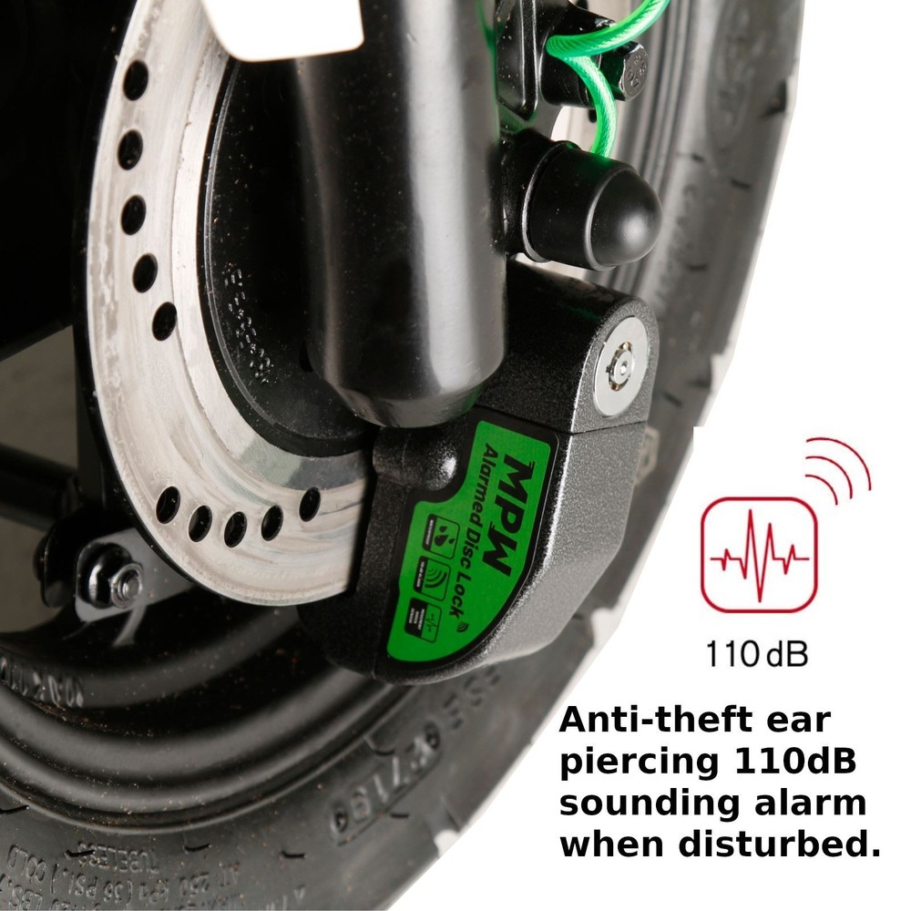 MPW Chain Lock & Disc Lock + Reminder 1.5M