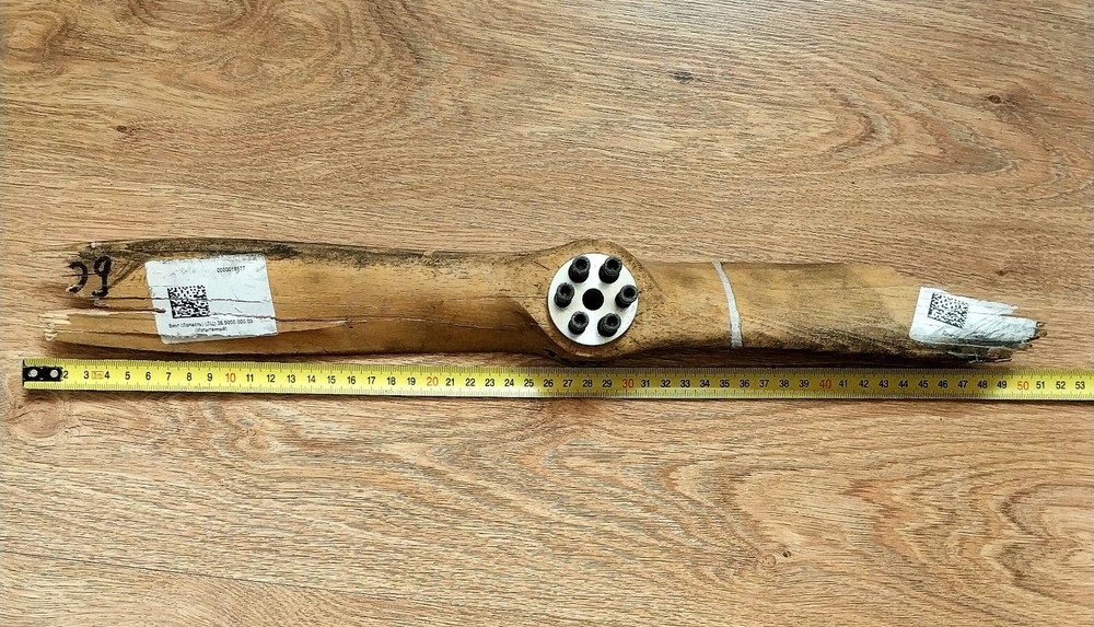 RARE ORIGINAL Propeller from downed Russian Gerbera drone/multi-role attack dron