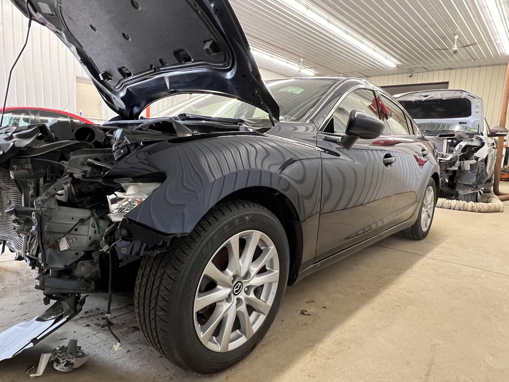 2014-2021 MAZDA 6 LEFT DRIVER FRONT DOOR DEEP CRYSTAL BLUE PAINT CODE 42M