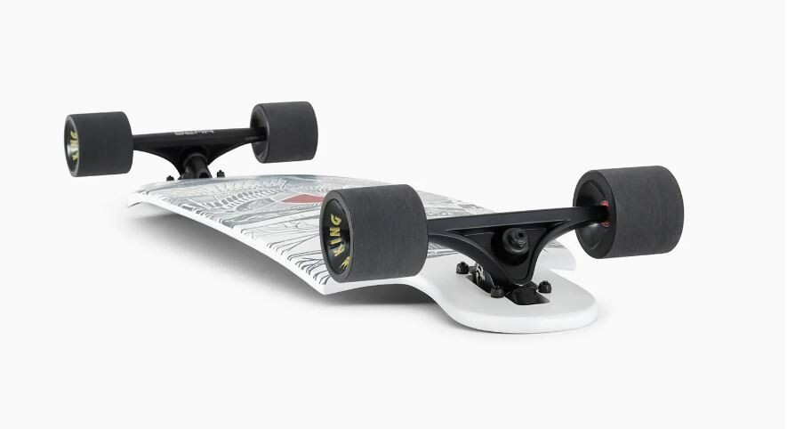 Landyachtz Drop Cat Seeker 38 white longboard DECK ONLY