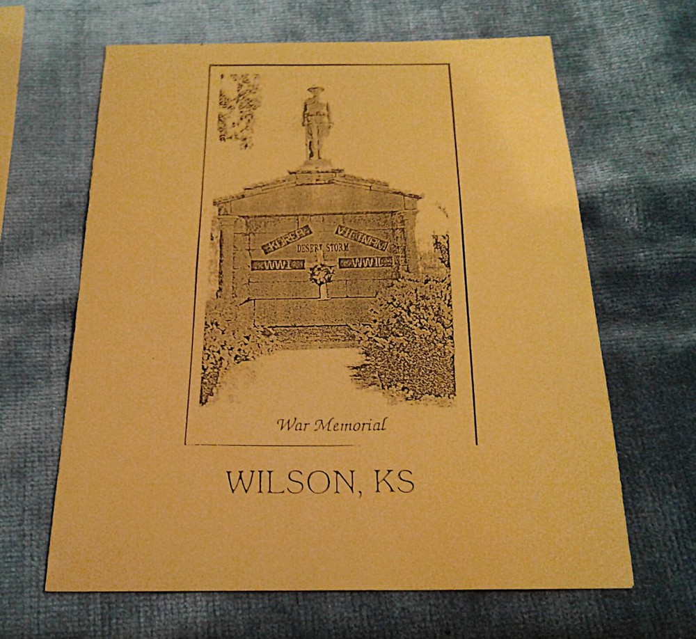13 Stationary Sheets Wilson Kansas Different Designs