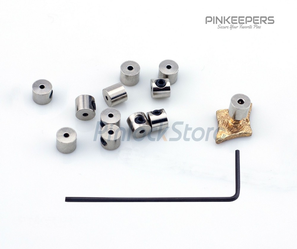 120 Pin Keepers/Pin Locks/Locking Pin Backs/-Secure Your Favorite Pins!